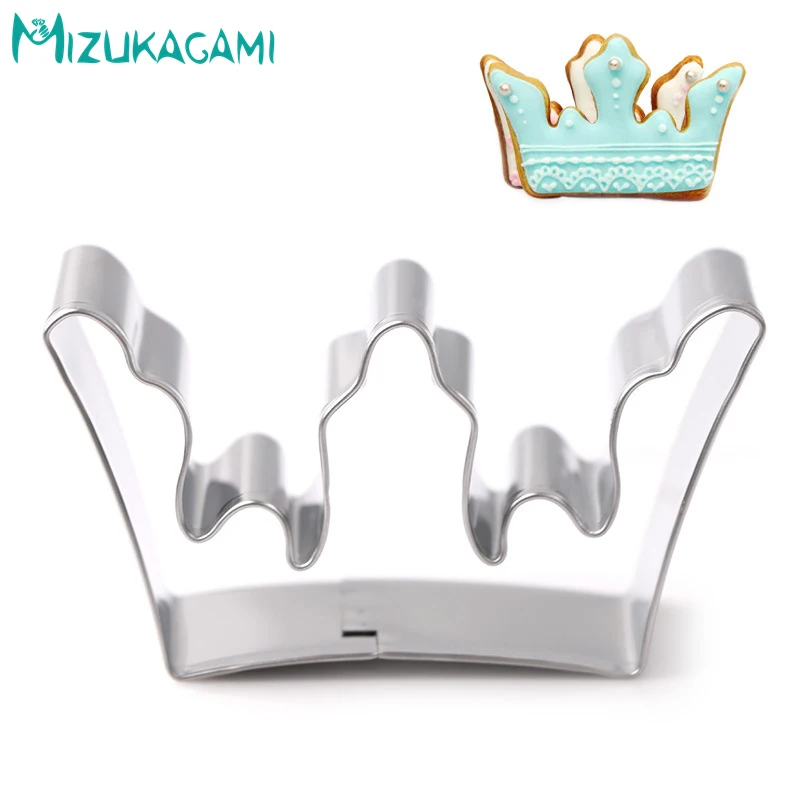 New Stainless steel Biscuit Mold Pressing Crown Molding DIY Cake Cutting Kitchen Baking Tools MS-00139 |