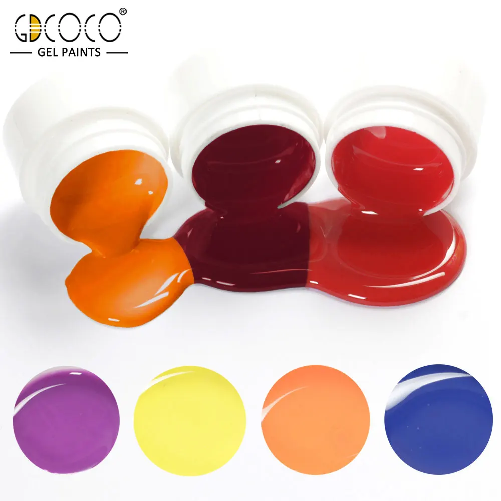 GDCOCO Venalisa Painting Gel Soak off UV LED 5ml Pure Color 36Colors Varnish Canni Factory Nail Polish on - Лак для ногтей фабрики Canni GDCOCO Venalisa Painting Gel Soak off UV LED 5 мл чистого цвета 36 оттенков. - Фото №1