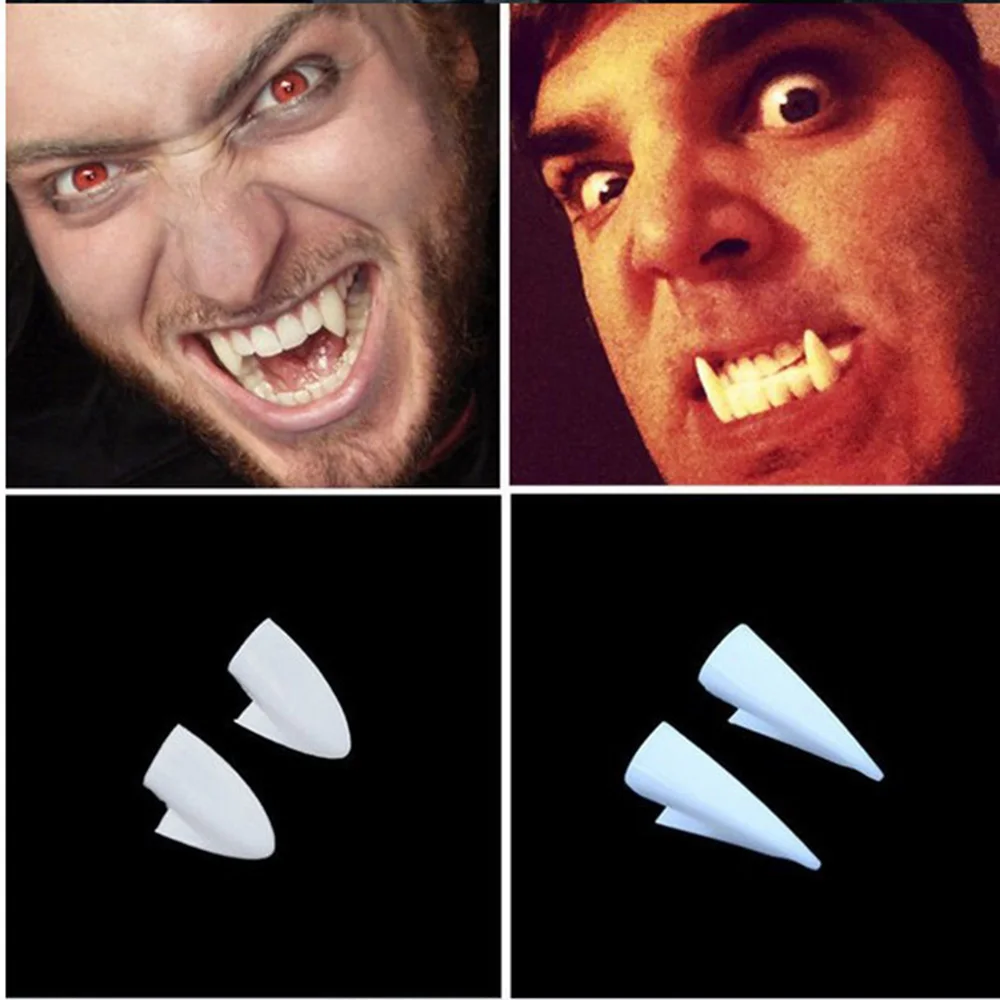 Креативные Хэллоуин вечерние клыки вампира Дневники зубы зомби зубные протезы