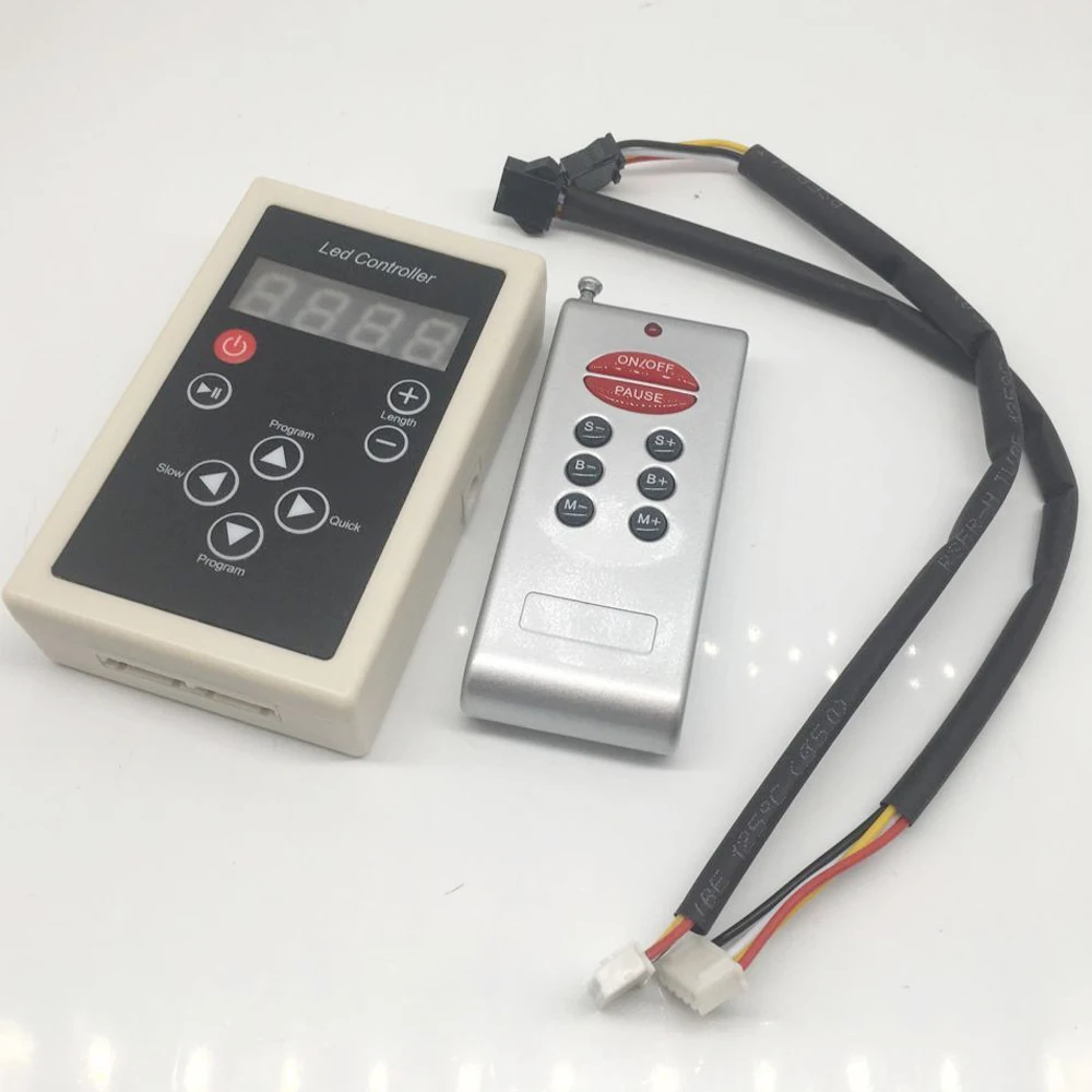 5m RGB Мечта Магия Светодиодные ленты DC12V 6803 IC IP67 водонепроницаемый 5050 SMD 150LED гибкий