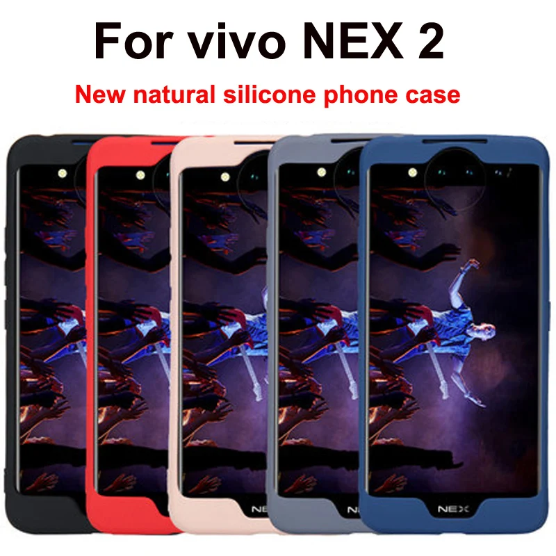 Чехол NEX2 из натурального силикона для Vivo NEX 2 6 39 дюйма Противоударная