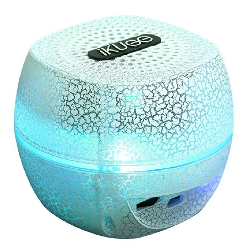 2017 tournesol новый творческий стиль красочный светодиодные bluetooth stereo speaker mini