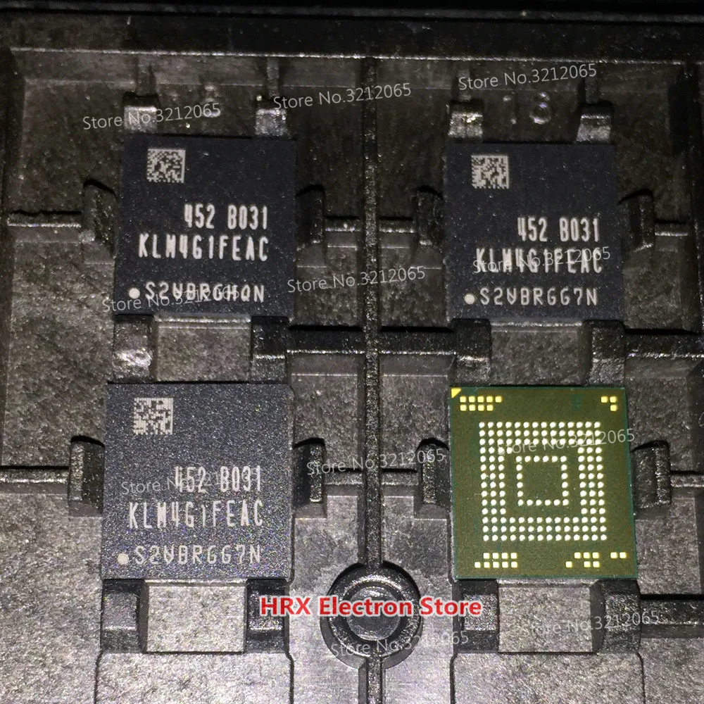 Новинка 100% оригинальная флейта BGA EMMC KLM4G1FEAC B031 (1 10 шт.)|emmc|emmc bga |