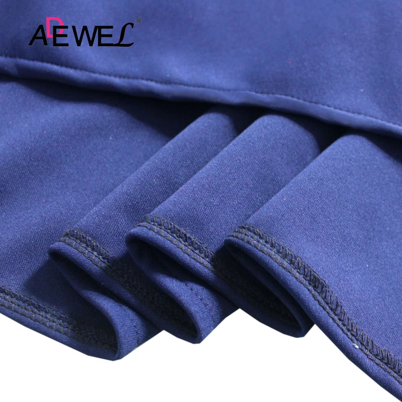 

ADEWEL Black Yellow Long Sleeve High Collar Zipper Cloak Women Dress Plus Size Vestido Preto Bordado Solid Color One Piece Dress