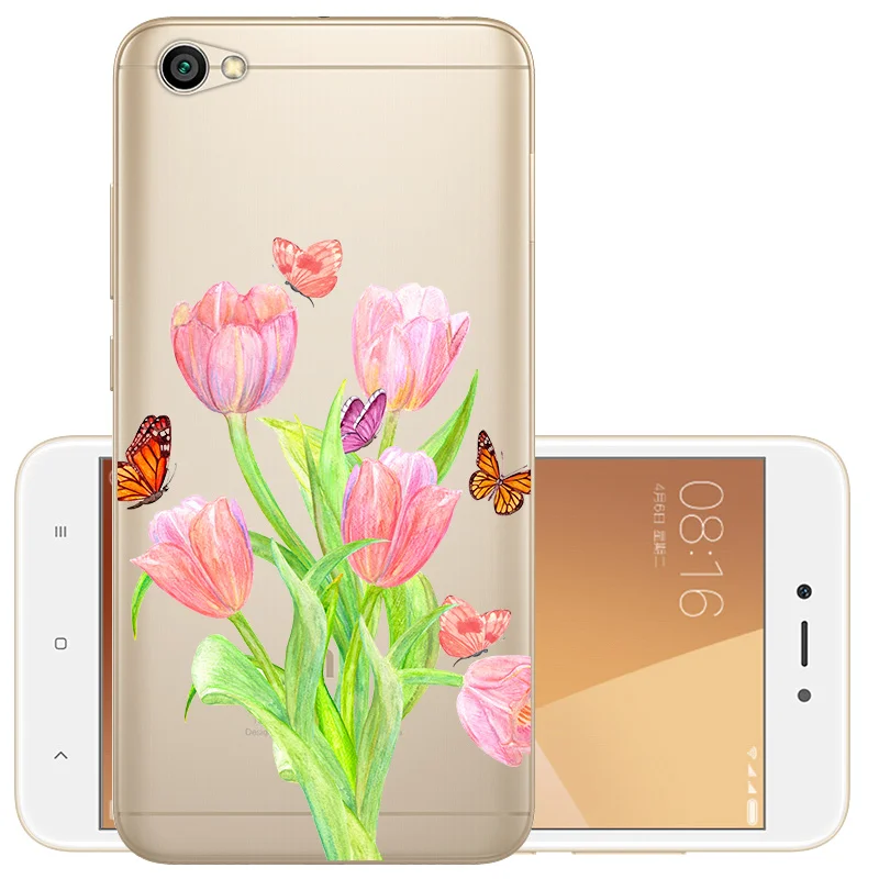 Чехол для Conque Xiaomi Redmi Note 5A термополиуретановый Мягкий силиконовый чехол с принтом