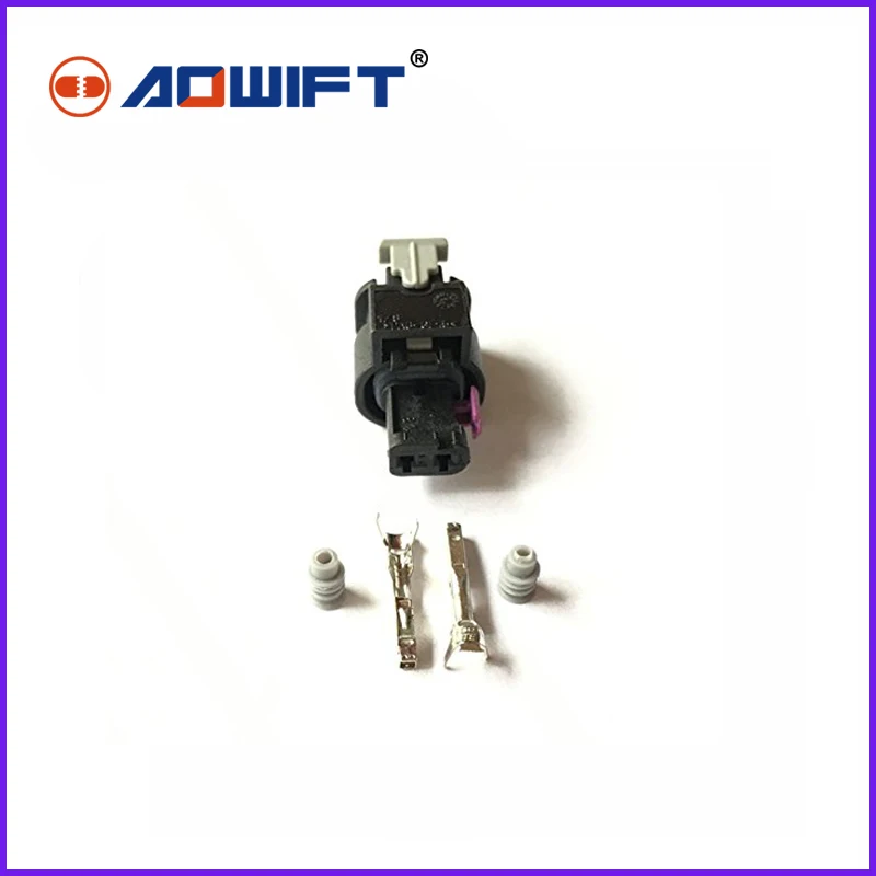 5 шт. 2 Pin TYCO AMP 4F0 973 702 1 1718643 Топливная форсунка разъем высокое Давление насос Gasbag