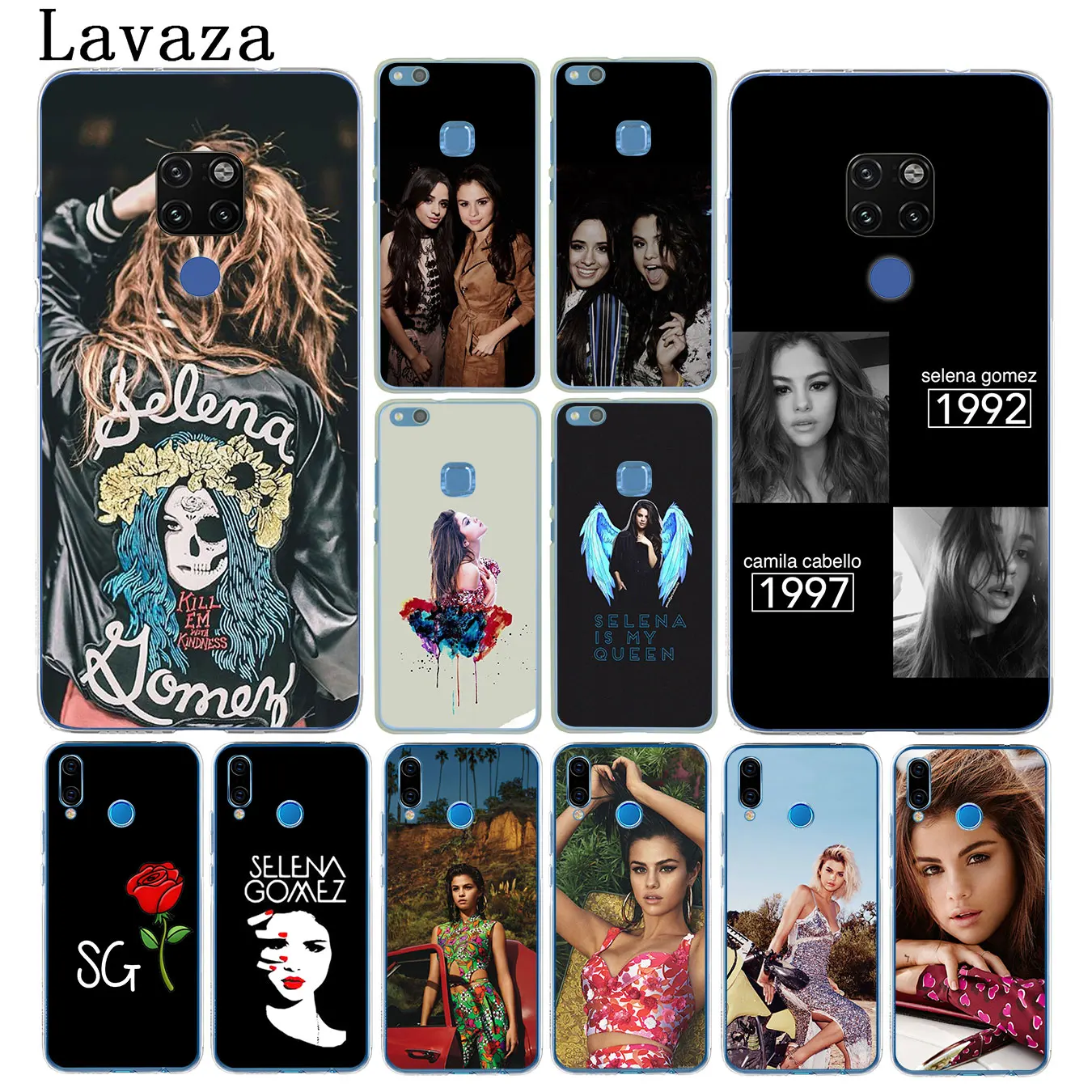 Твердый чехол для телефона Lavaza sexy Selena Gomez Huawei Mate 30 10 20 Pro Lite Y6 Prime Nova 5I 4 3i 3 2i 2