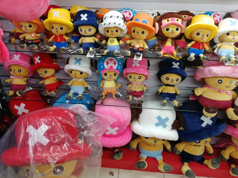 30 см аниме One Piece фигурка Плюшевая Кукла Тони Чоппер пять цветов фигурки плюшевые