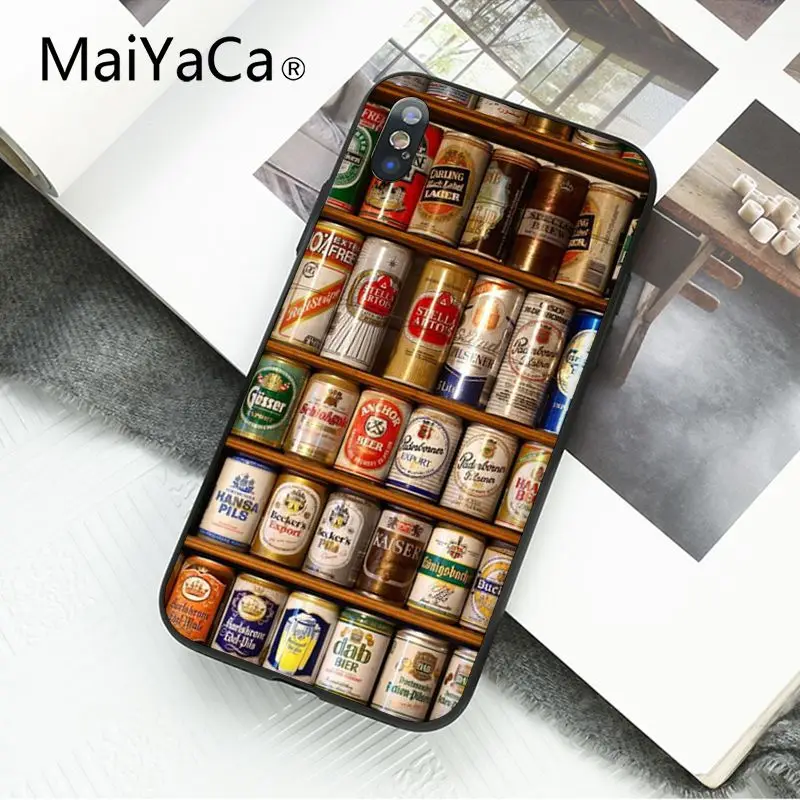 MaiYaCa World Beers alcol Summer Bubble чехол для телефона iphone 11 Pro 11Pro MAX 8 7 6S Plus X XS MAX 5 5S SE XR