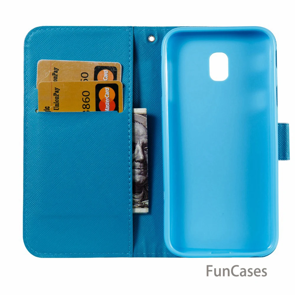 Чехол кошелек для fundas samsung J3 2017 Европейская версия J330F/DS чехол накладка Galaxy +