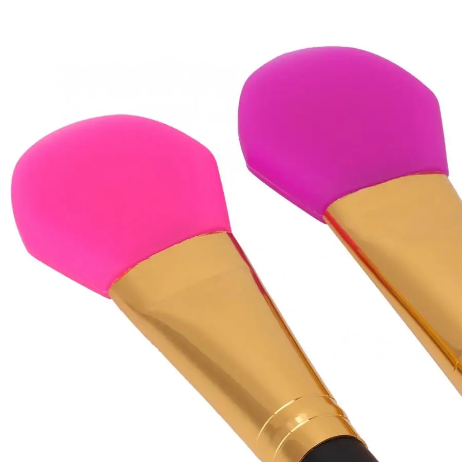 Кисть для макияжа 2 шт. силиконовая маска лица кисть сделай сам смешивание грязи