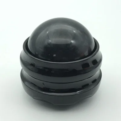 Black Base Black Массажный роликовый мяч, массажер для тела, терапевтический инструмент для ног, спины, талии, бедер, ручной массаж, инструменты для здоровья - Цвет: Black Base Black