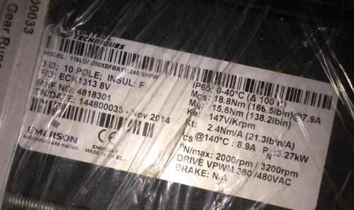 

Servo motor 115UDD200XBFBA130240-SHPW , Used one , 90% appearance new , 3 months warranty , fastly shipping