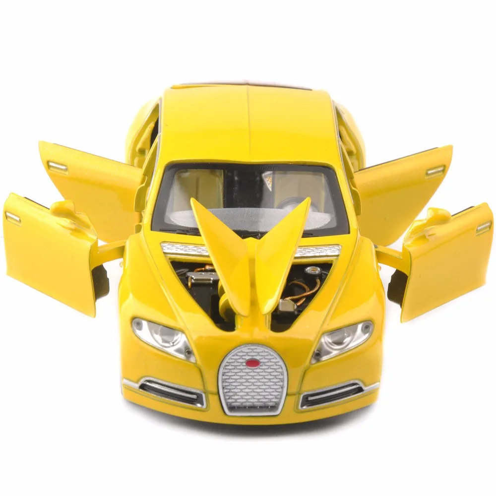 1/32 Bugatti Veyron 16C Galibier литые под давлением металлические модели автомобилей, игрушки из сплава, рождественский подарок для мальчиков