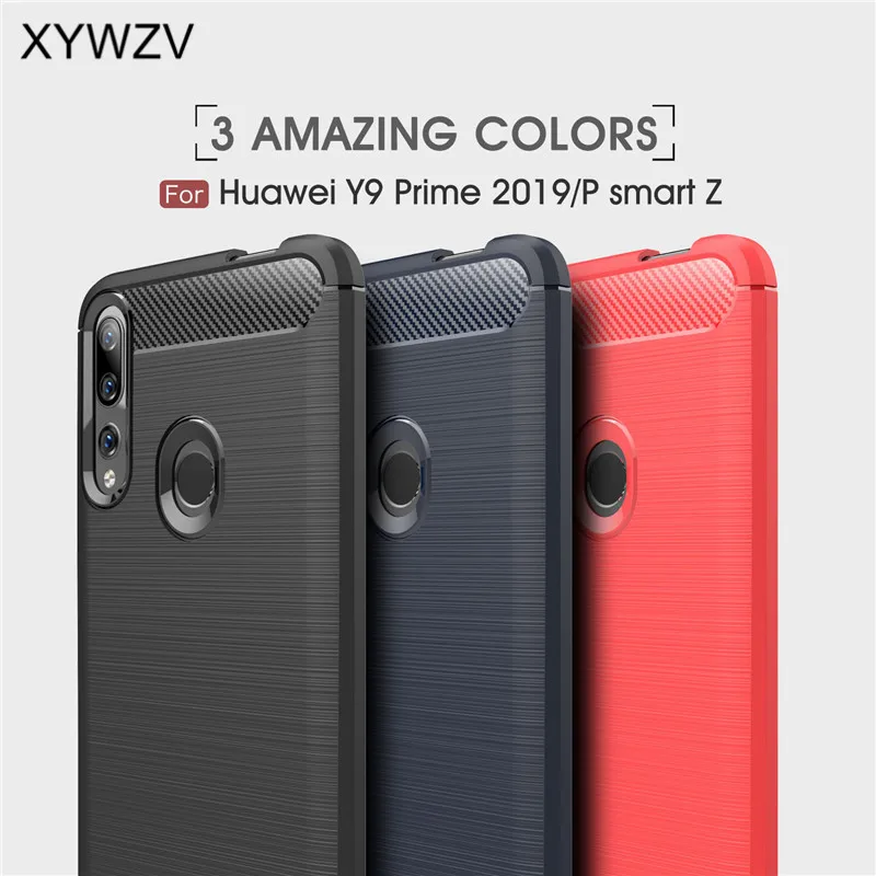 Для Huawei P Smart Z чехол Защитный Мягкий ТПУ силиконовый для телефона задняя крышка |