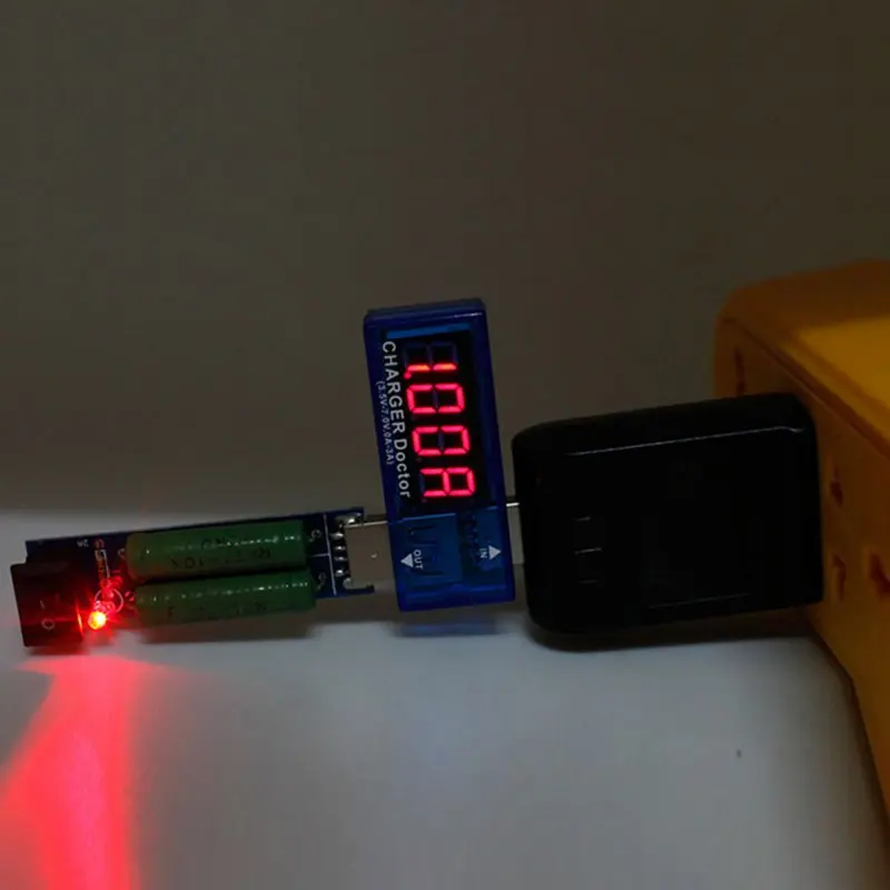 Цифровой дисплей Лидер продаж миниатюрный USB измеритель напряжения и тока