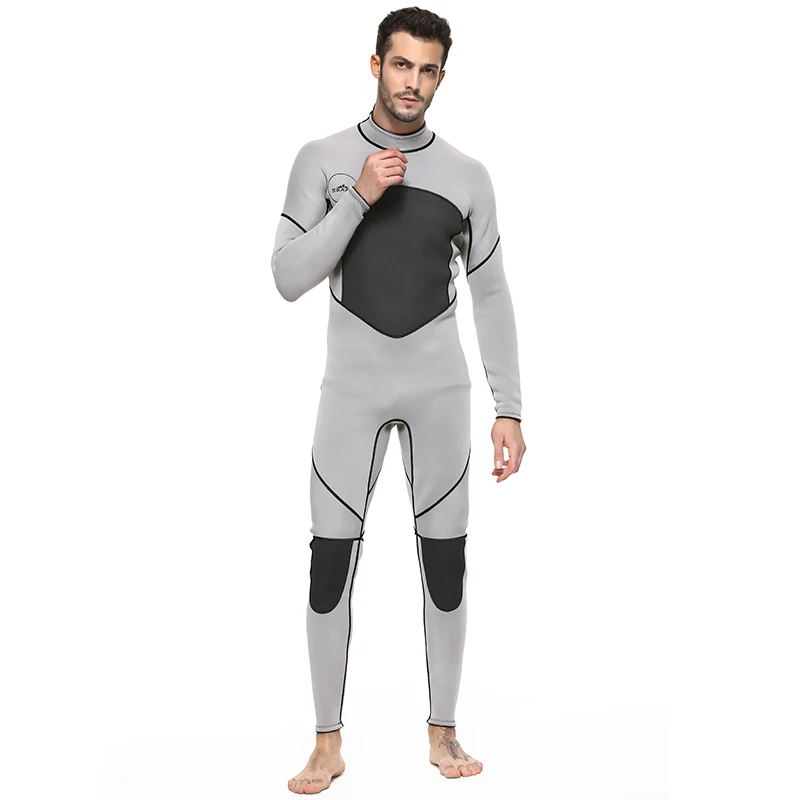 Мужской неопреновый гидрокостюм премиум класса 3 мм костюм для дайвинга сплошной