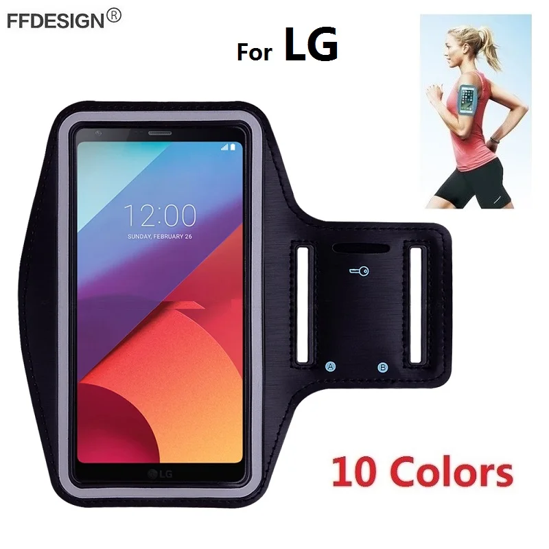 

Arm band Running Sports Bracelet Phone Case for LG G7 G8 ThinQ G6 G5 G4 G3 K11 K8 K10 2018 2017 K40 K50 Phone Bag Case On Hand