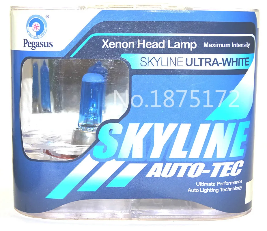 2 шт. H11 DC 12V 55W 5000K супер белый автомобильный головной светильник лампа