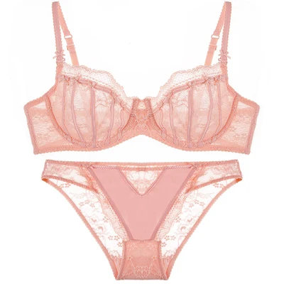Роскошный пикантный комплект с кружевным бюстгальтером красными цветами нижнее