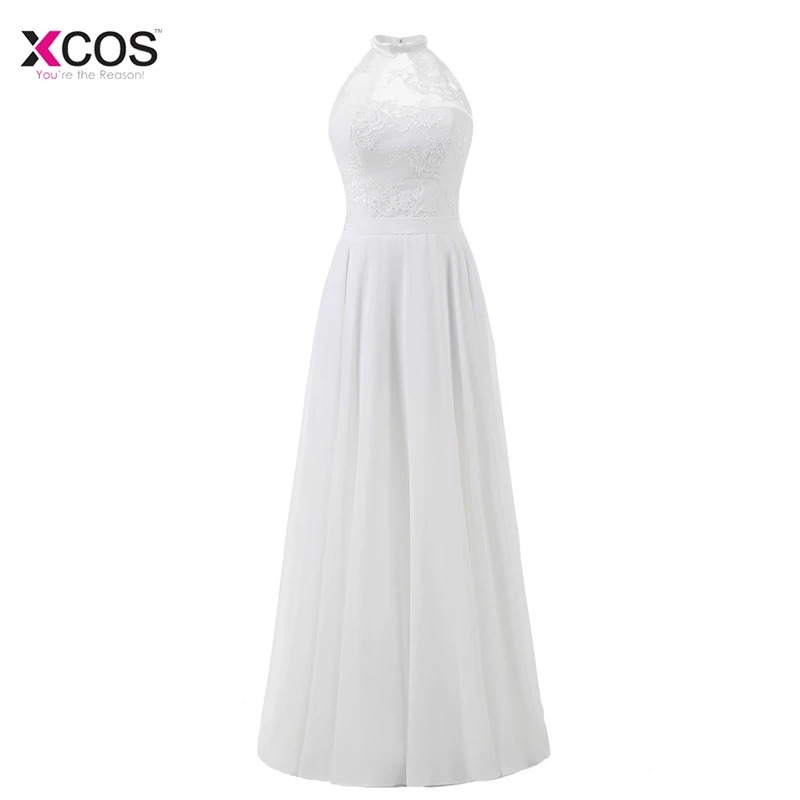 Летнее шифоновое богемное пляжное свадебное платье 2018 недорогое кружевное с