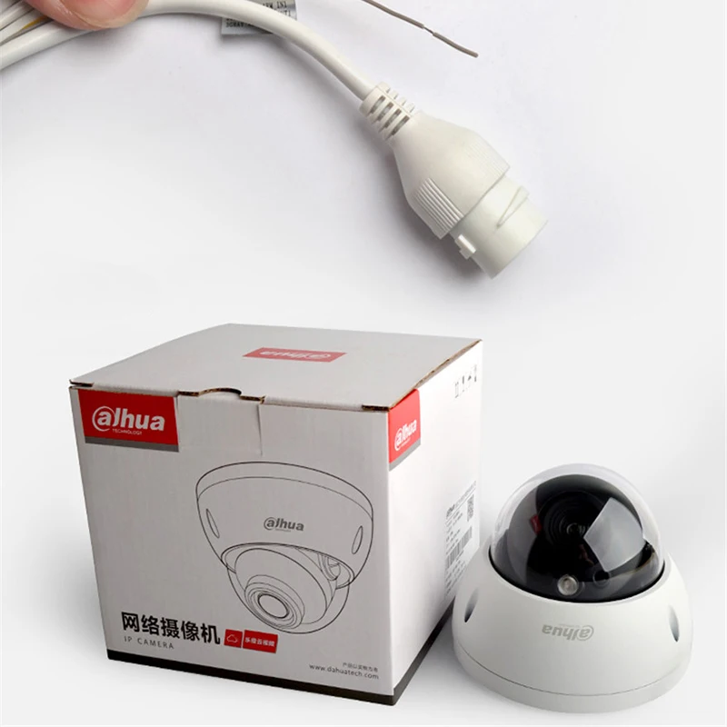 Dahua IP камера IPC HDBW4431R VFAS 4 МП POE сетевой купол H265 2 8 12 мм ручной зум объектив IR 50 м с