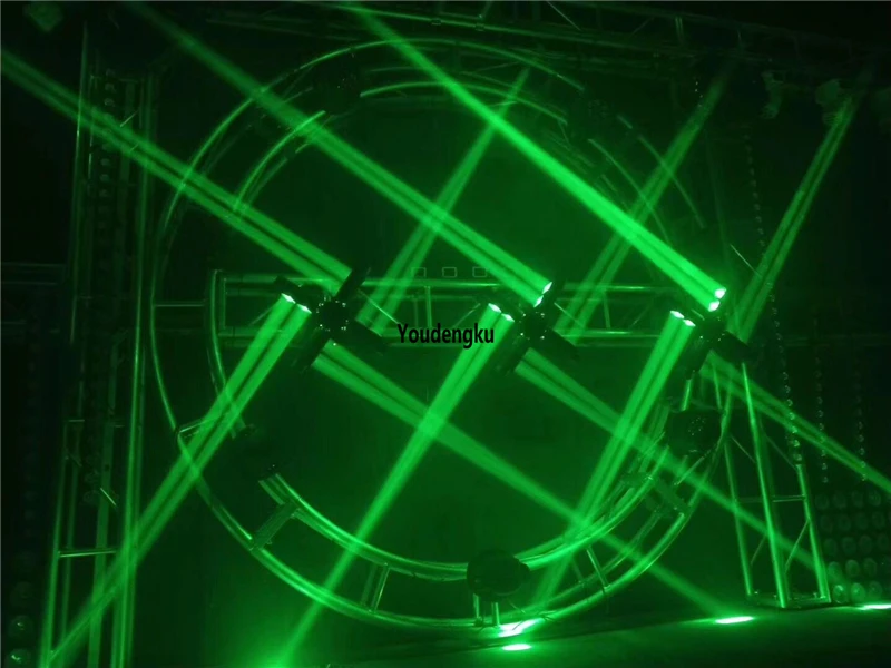 10 шт. светодиодный луч сканирование dj освещение 8x12 Вт rgbw 4 в 1 паука дешевый
