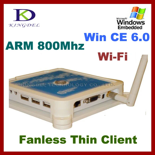 Терминал ПК с подключением через Win7 сетевой компьютер поддержкой сенсорного