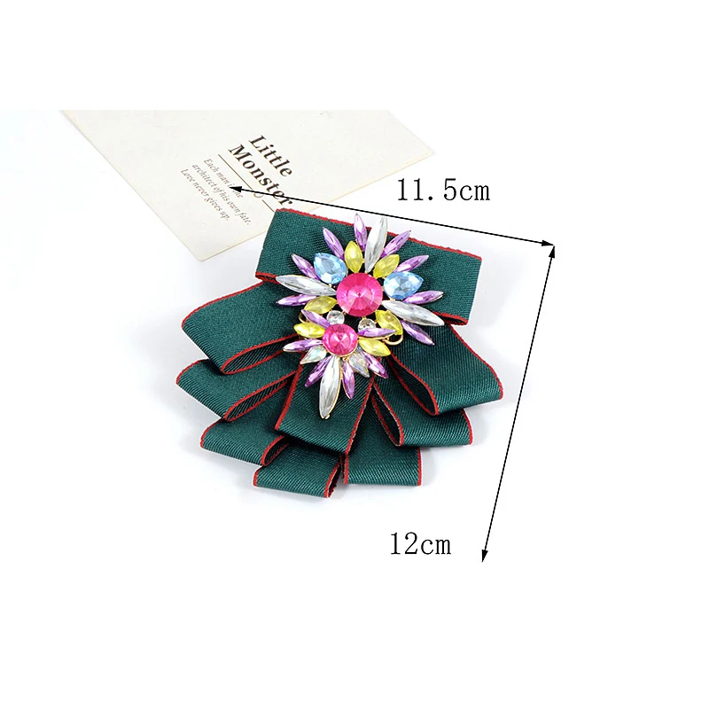 ZHINI 2017 New Vintage Fabric Handmade Bow Brooches for Women Neck Ties Imported Material Wedding Party Accessories High Quality | Украшения