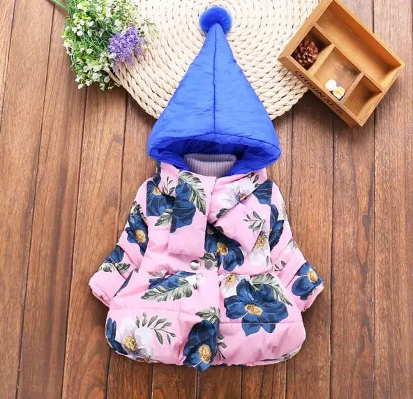 Новинка 2017 самая дешевая Высококачественная зимняя одежда для маленьких девочек