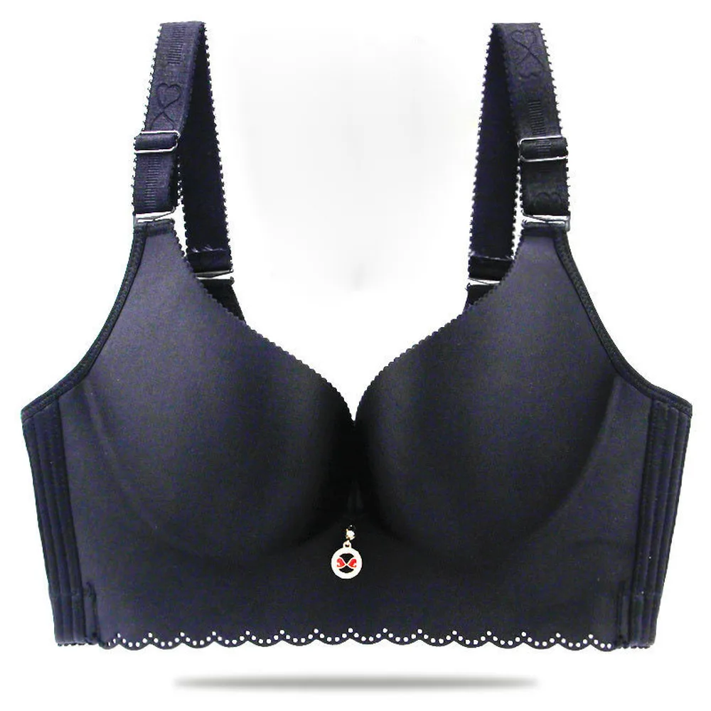 Модные Вышивка Кружево бюстгальтер регулируемый push up bra Для женщин Нижнее бельё