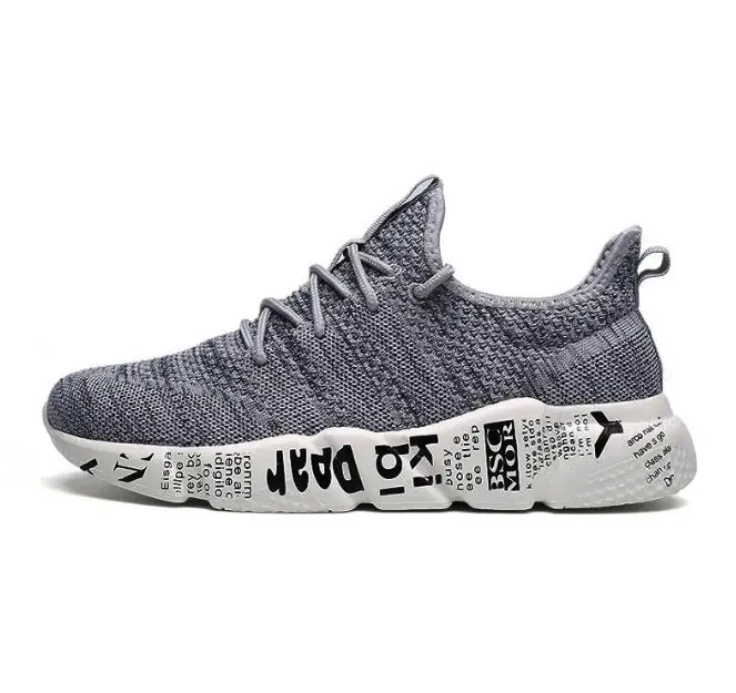 Тканая мужская повседневная обувь дышащая Tenis Masculino zapatos hombre Sapatos мужские