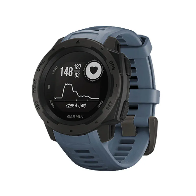 Сменный силиконовый ремешок для наручных часов Garmin instinct 22 мм умных | Электроника