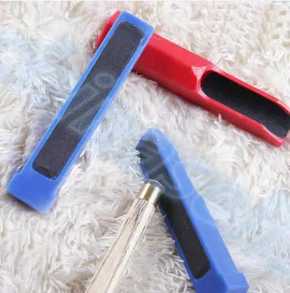 

Snooker Billiard Pool Cues Tip Shaper Trimmer Rods scuffer Cue Tip Double-Side Stick Shaper Grinding Repair Tool