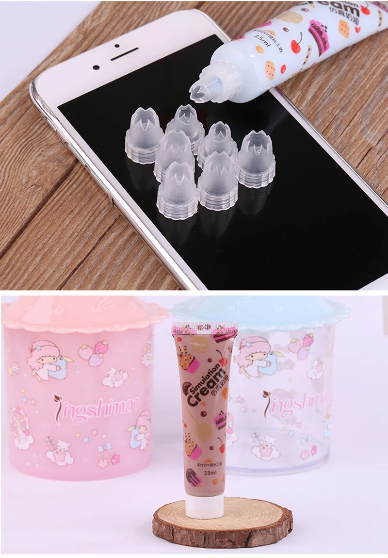 15 косметический контейнер пластиковая бутылка глина DIY Craft клей adhisives палочки
