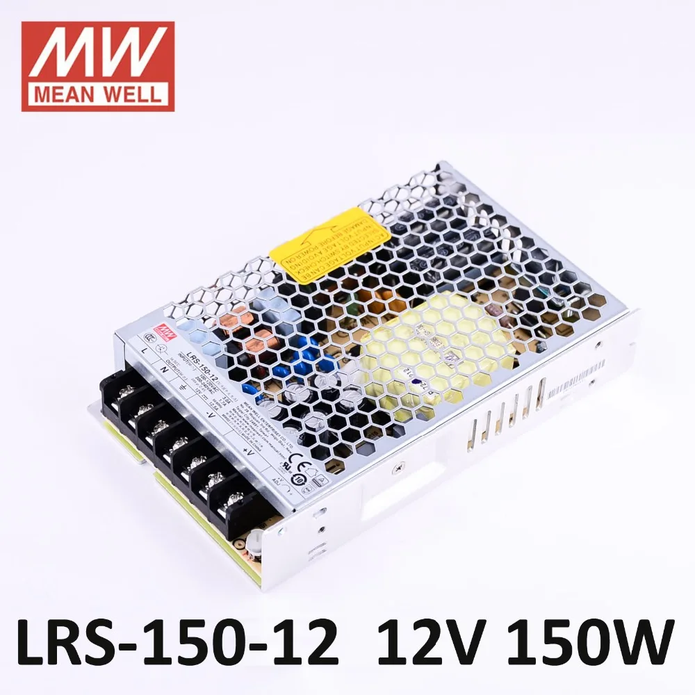 регулируемый импульсный источник питания Meanwell LRS DC 150 12 AC/DC один выход Вт 12.5A В Mean