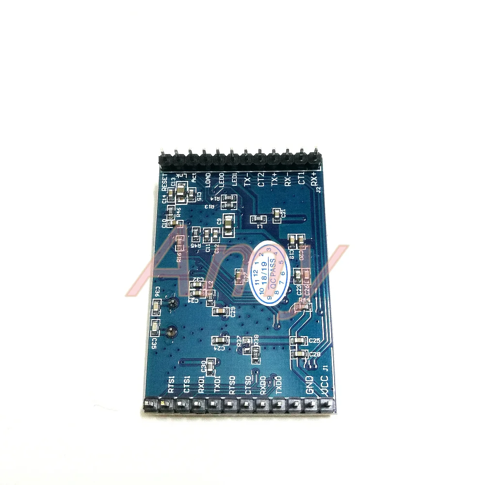 Встроенный Серверный модуль Серийный порт TTL к Ethernet TCP/IP передача через 2 порта UART