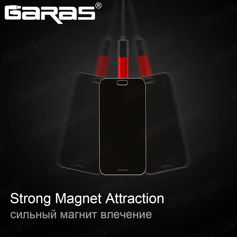 GARAS Магнитный микро USB адаптер для мобильного телефона Android устройств Зарядное