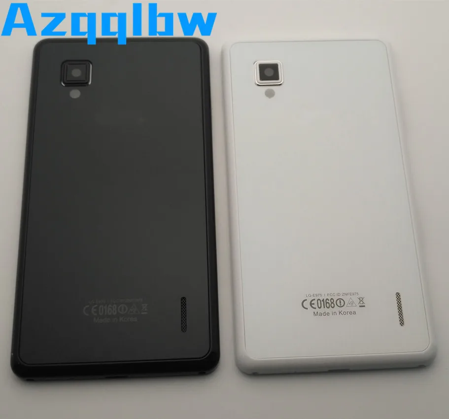 4," для LG Optimus G E975 чехол для батареи задняя дверь корпус с объективом камеры+ NFC+ боковые кнопки/без боковых кнопок