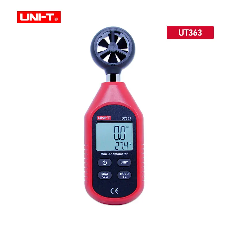 UNI T мини светильник метр Цифровой Люксметр UT333 UT353 UT363 UT383 цифровым термометром и