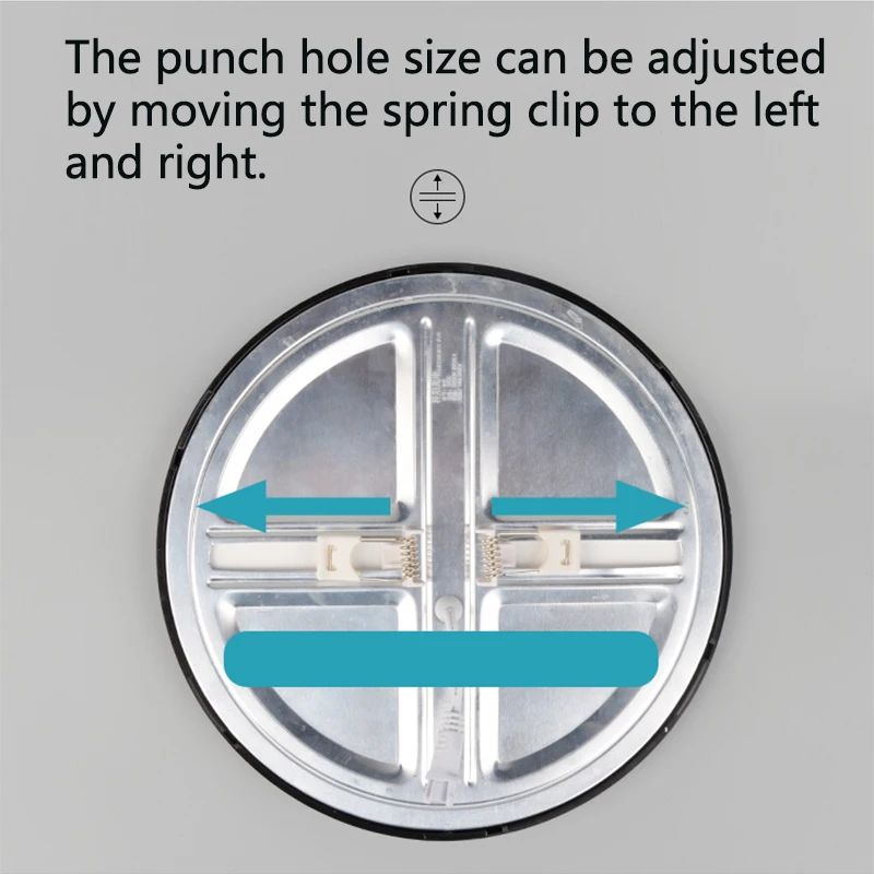 Adjustable Punch holes size Ultra thin 6W / 8W / 15W /20W LED Ceiling Recessed Grid Downlight Slim Round Panel Light ZTD0003