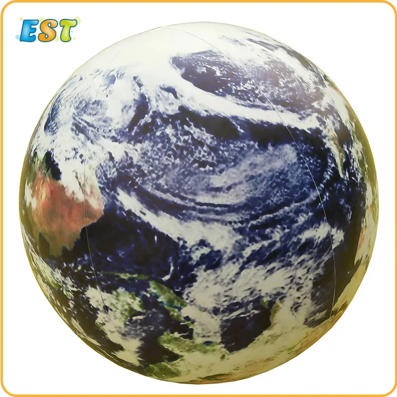 1 m гигантский Earthball надувные Планета земля шар глобуса мир мяч в темно