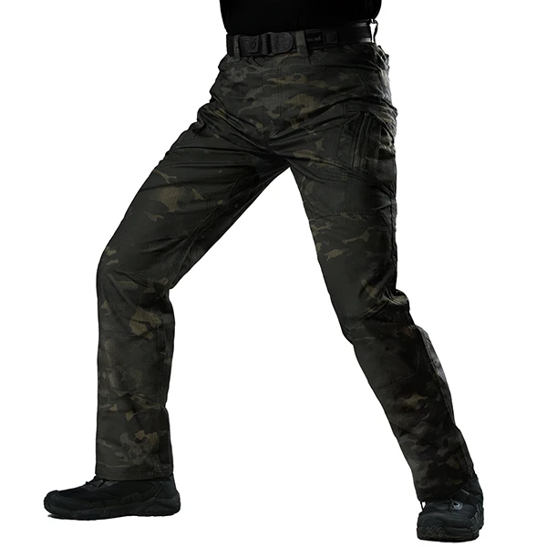 FREE SOLDIER outdoor sport camping tactical military men's pant combat breathable multi pocket pant for hiking water repellent - Цвет: muli-color