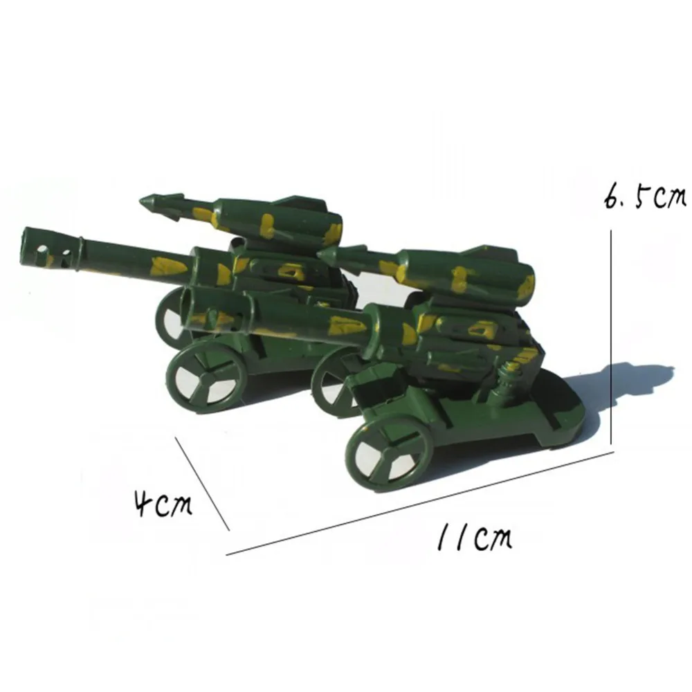 4 шт. набор для сборки военной пушки|model building kits|building kitmodel |