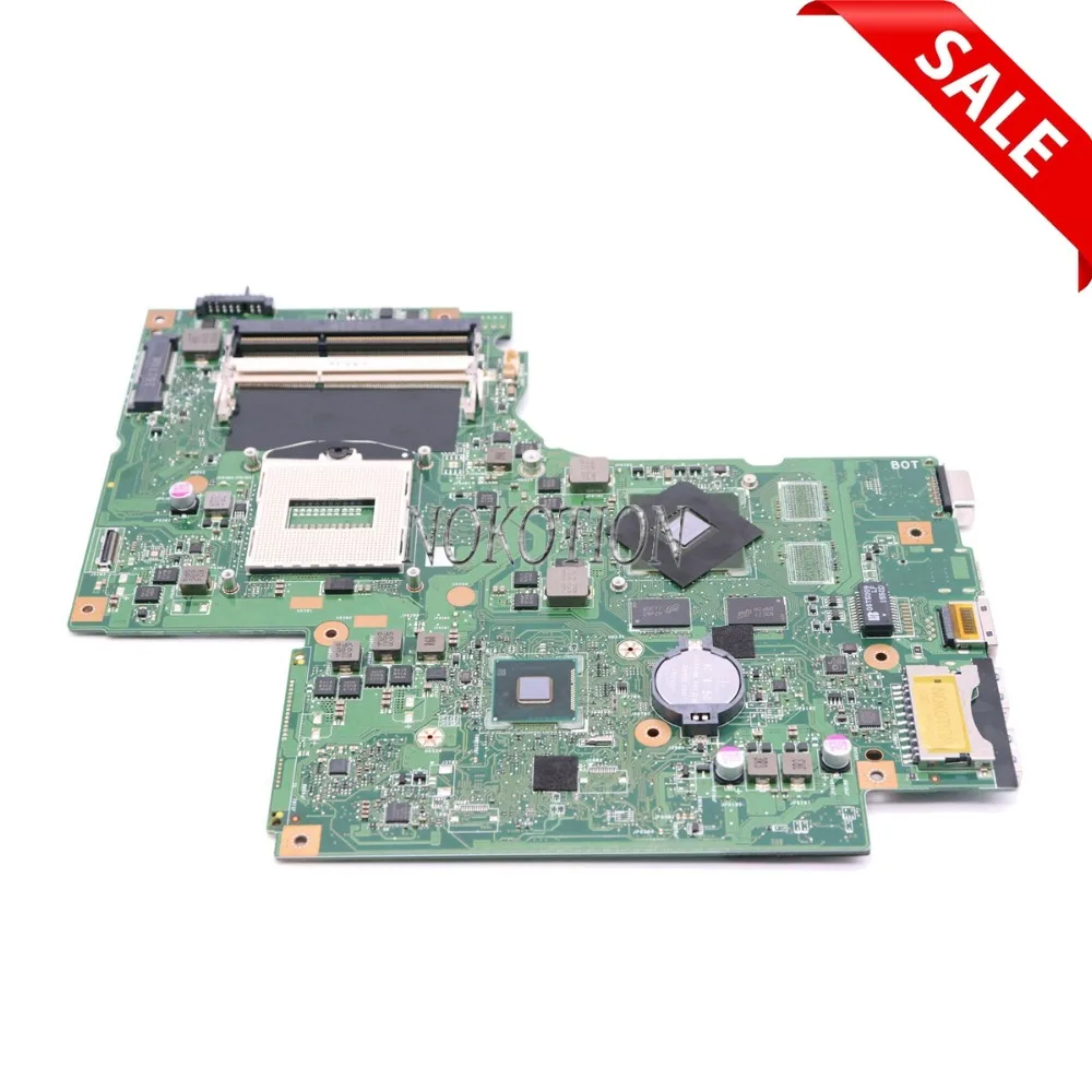 

NOKTOION DUMBO2 MAIN BOARD Laptop motherboard For lenovo thinkpad Z710 17 inch GMA HD 4600 Geforce 840M Main board works