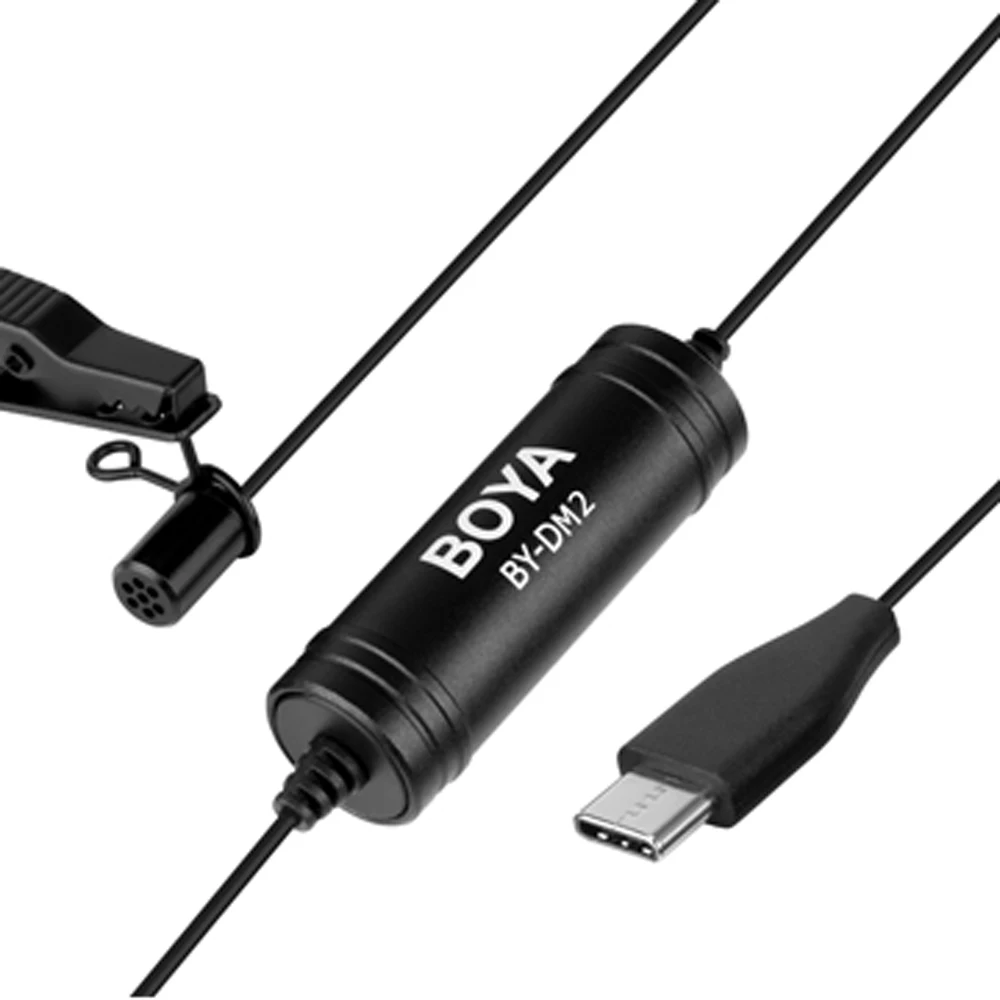 BOYA BY DM2 тип c петличный микрофон для SAMSUNG Galaxy s9 + s8 HUAWEI P20 Pro mate Honor 10 9 Google Pixel 2 аудио