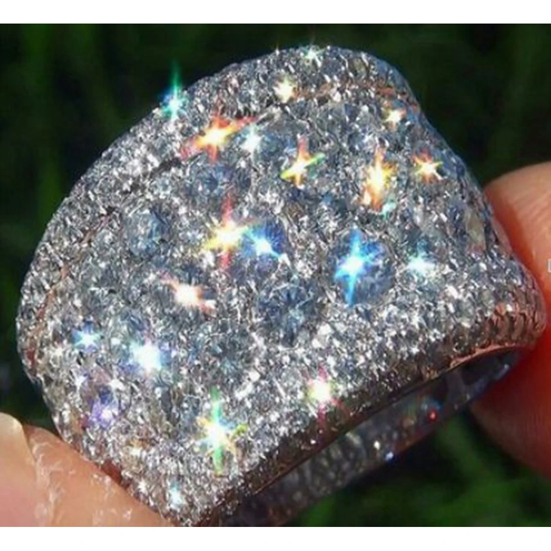 Женское кольцо из серебра 2019 пробы с фианитом|Кольца| |