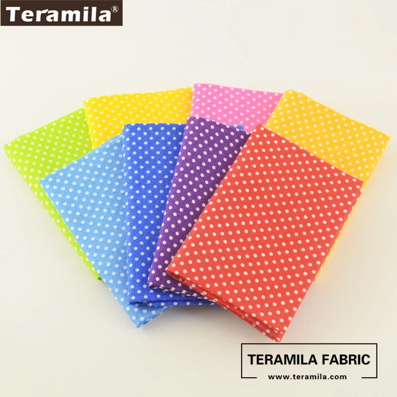 Хлопок Teramila ткань клетчатая 25 дизайнов очаровательные упаковки жир четверть для