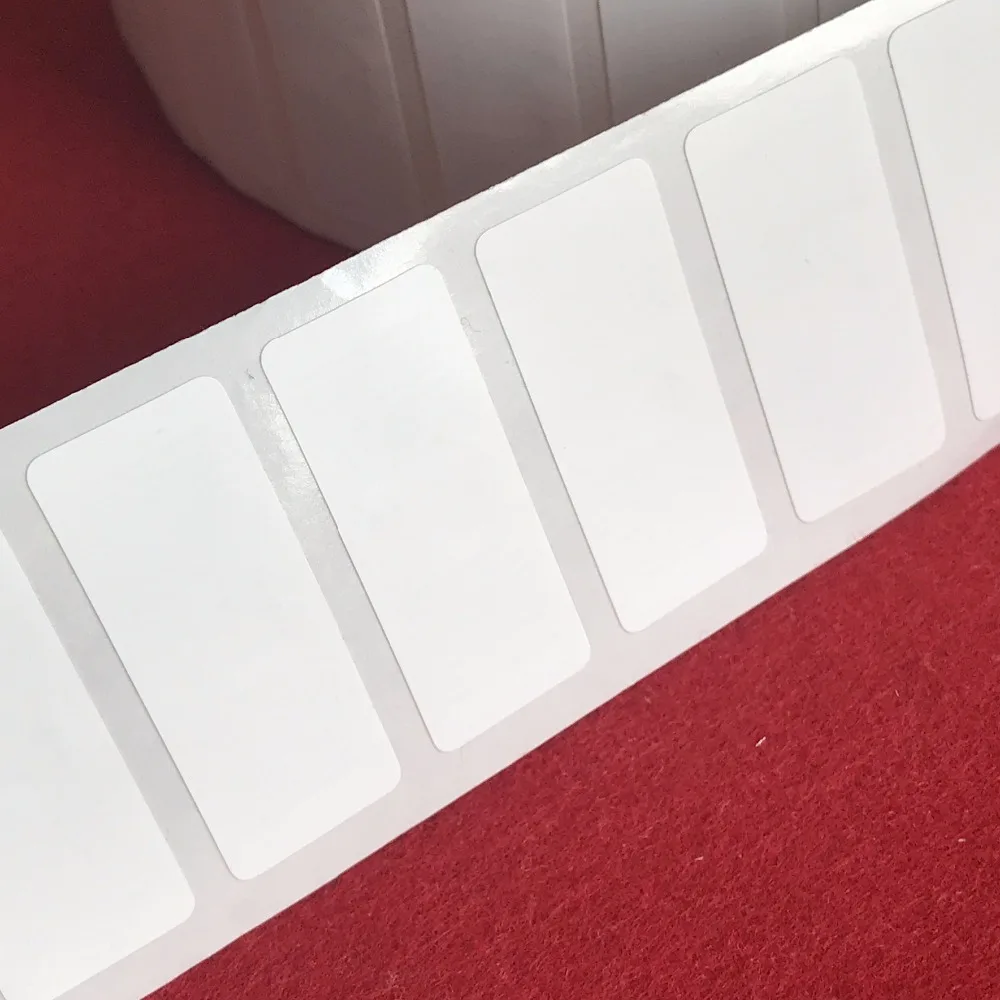 Impinj MR6 chip PP synthetic paper sticker AR61F UHF RFID electronic tag 43*18mm 1000pcs/Lot | Безопасность и защита