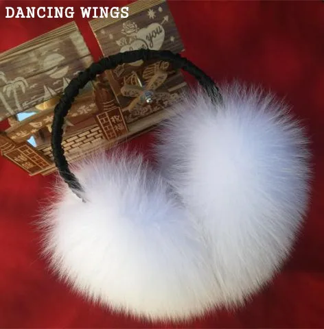 Женские теплые зимние наушники из натурального Лисьего меха 6 цветов|fur earmuffs|earmuffs